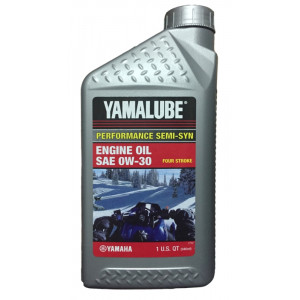 Моторное масло для снегоходов Yamalube 0W-30 полусинт. (1л)