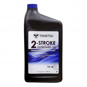 Масло моторное синтетическое Tohatsu 2-Stroke Outboard Oil TC-W3 332723082M