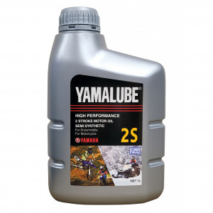 Масло полусинтетическое моторное Yamalube 2S для наземной техники Yamaha (1 л.)