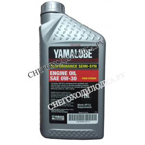 Моторное масло для снегоходов Yamalube 0W-30 полусинт. (1л)