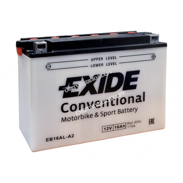 Аккумулятор EXIDE (США) для Ямаха Викинг 540 - YB16AL-A2